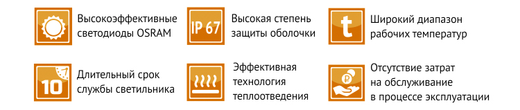 Преимущества уличных светодиодных светильников ЛУЧ-СТ Преимущества уличных светодиодных светильников ЛУЧ-СТ